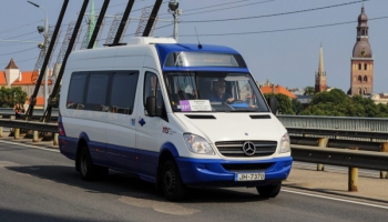 SIA “Rīgas mikroautobusu satiksme”: Minibüsler ve ekspres otobüsler 2 Nisan itibariyle çalışmayı durduruyor
